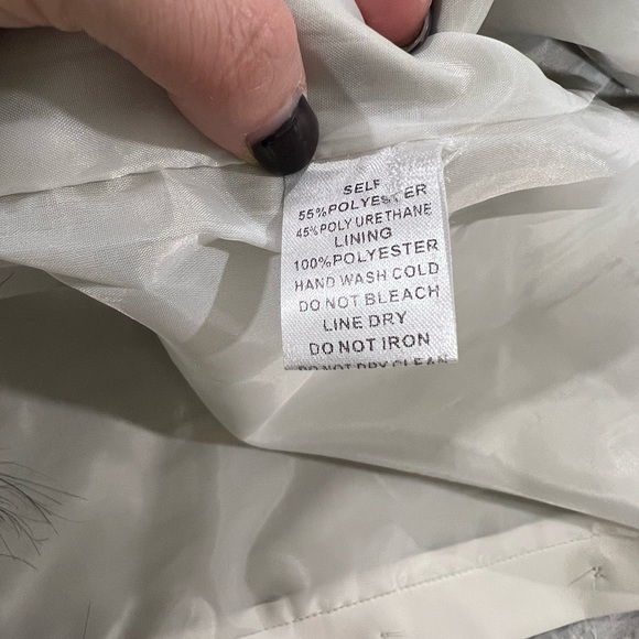 Fake leather jacket off white - Picture 6 of 9